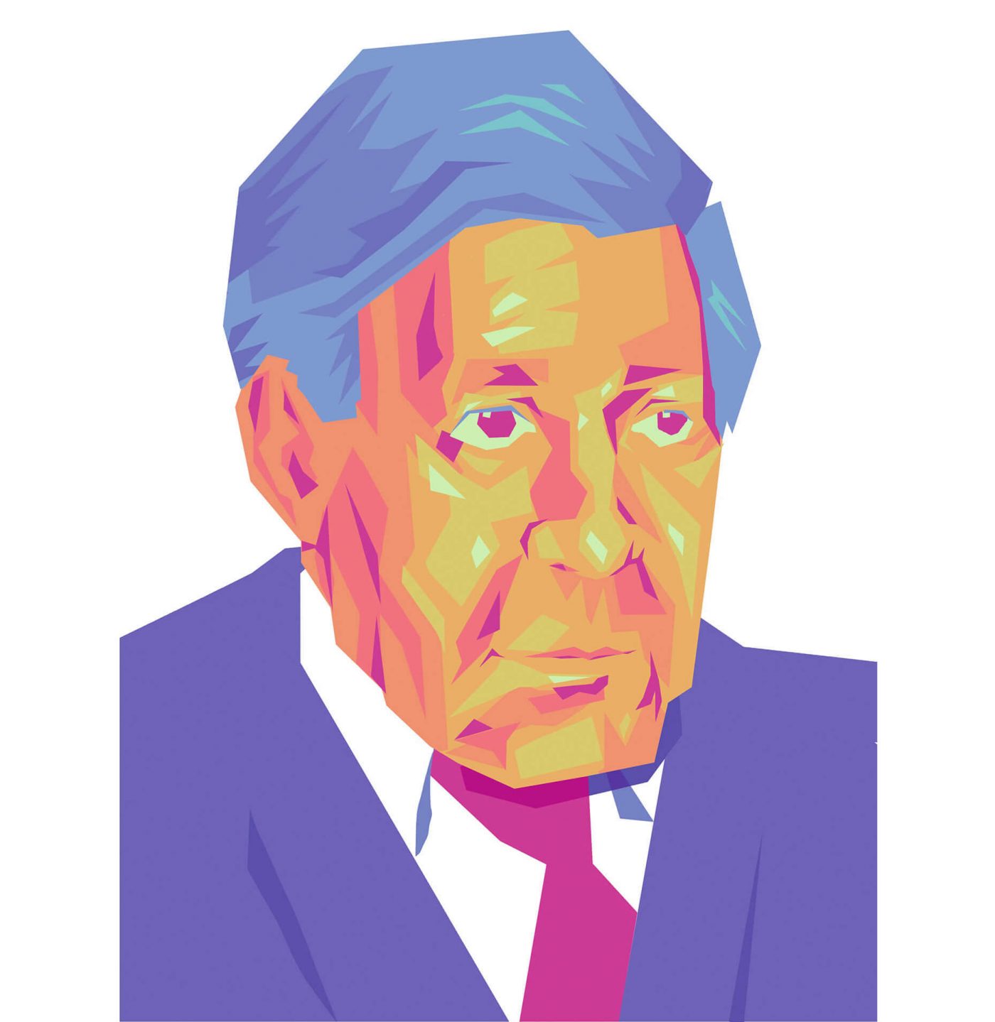 Illustration Helmut Schmidt