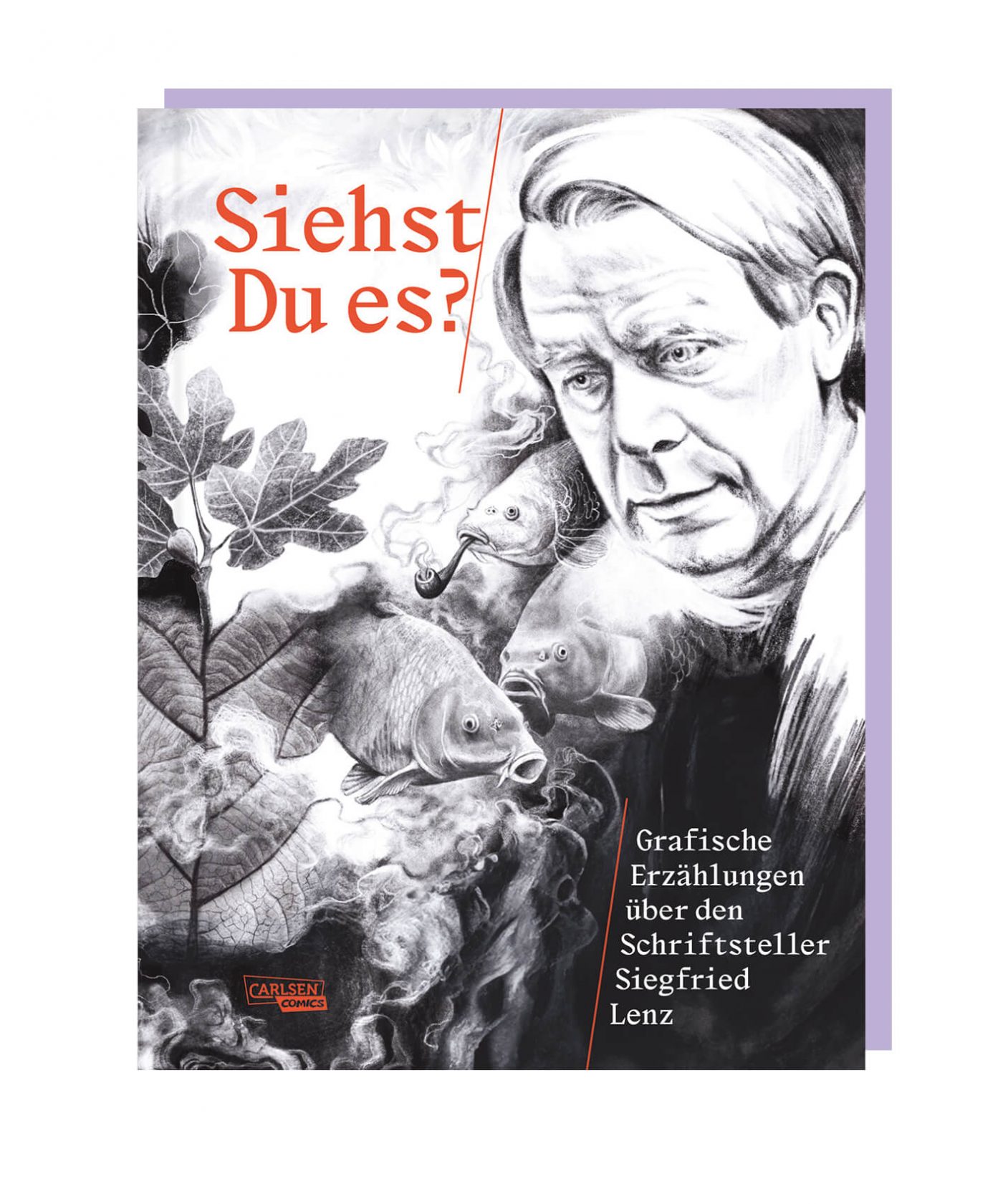 Cover der Publikation Siehst du es? Grafische Erzählungen über das Leben des Schriftstellers Siegfried Lenz aus dem Carlsen Verlag